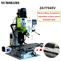 Machine de fraisage et de perçage manuelle verticale de qualité industrielle NUMOBAMS ZAY7045V, robuste et de qualité industrielle