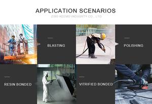 400 500 메쉬 소성 알루미늄 산화물 폴란드어 분말 0.3 0.5 마이크론 모래 소성 알루미나 - Product Image 6