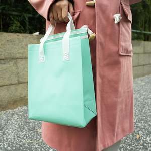 Sacs isothermes à emporter en aluminium et non tissé de haute qualité, personnalisés pour votre marque, conformes à la réglementation européenne sur l'emballage - Product Image 2