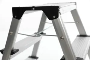 Groothandel Anti Slip Huishoudelijke Krukken Stap Aluminium Vouwen 3 Stap Ladder