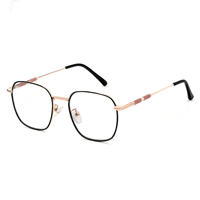 Montures de lunettes photochromiques anti-lumière bleue en métal tendance pour tous les visages – Lunettes optiques photogray pour femme, idéales pour l'extérieur