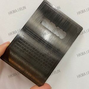 Tarjetas de Metal con Logotipo Personalizado al por Mayor, Tarjetas de Cartulina en Blanco para Manualidades - Product Image 2