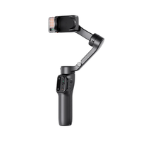 Cardan pliable pour smartphone ISeady V3-Stabilisateur à 3 axes, batterie 10H, pour téléphones iPhone et Android