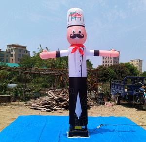 عالية الجودة نفخ سطح المكتب طاه الرياح Skydancer الإعلان حار بيع الشيف موجة الرقص الهواء أنبوب رجل البالون - Product Image 5