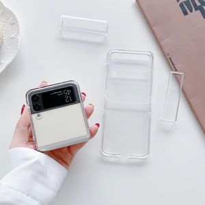 Étui pour <span class=keywords><strong>Z</strong></span> <span class=keywords><strong>Flip</strong></span> <span class=keywords><strong>4</strong></span> avec <span class=keywords><strong>coque</strong></span> <span class=keywords><strong>transparente</strong></span> en PC au design exotique et protection intégrale, pour Flod4 - Product Image 4