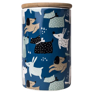 Contenedor de comida para perros y gatos con diseño de garra negra, recipiente de cerámica para mascotas, regalo de promoción - Product Image 4