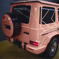 Film de protection de carrosserie automobile en TPU personnalisé 1,52*3m, film de protection PPF changeant de couleur, orange corail satiné, métal liquide, protection contre les UV à 95% / IR à 90%