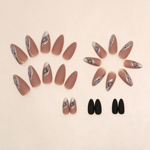 <span class=keywords><strong>Precio</strong></span> al por mayor de lujo estilo francés <span class=keywords><strong>uñas</strong></span> arte acrílico puntiagudo <span class=keywords><strong>uñas</strong></span> artificiales <span class=keywords><strong>uñas</strong></span> postizas 24 Uds prensa en las <span class=keywords><strong>uñas</strong></span> - Product Image 3