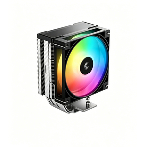ดีพคูล AG400 ARGB ชุดระบายความร้อนซีพียูแบบลม 220W TDP ลูกปืนแบบ Fluid Bearing เสียงเบา สำหรับ LGA1700/1200/AM5/AM4 พัดลม PWM ขนาด 120 มม. ออกแบบมาอย่างพิถีพิถัน - Product Image 4