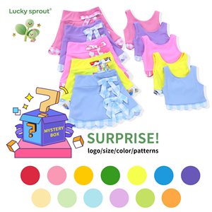 סטים של בגדי ילדים, בגדי יוגה לילדים, בגדי אימון, בגדי יוגה לילדות, סט יוגה בילדות, קופסת הפתעה - Product Image 1