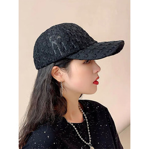 Thời Trang Mùa Hè Du Lịch Ngoài Trời Bãi Biển Mũ Ren Hoa Lưới Thoáng Khí Mũ Bóng Chày - Product Image 3