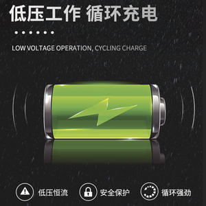 Brosse de nettoyage électrique sans fil avec long manche pour salle de bain, cuisine, usage domestique, tête en éponge rechargeable et étanche - Product Image 2