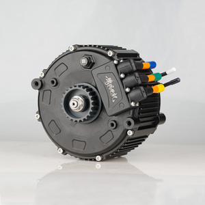 Motor de Accionamiento Medio PMSM sin Escobillas de Alto Torque y Alta Velocidad de 4000-15000W para Bicicleta/Bicicleta Eléctrica/Scooter/Motocicleta, Resistente al Agua IP67, 160 PMSM - Product Image 5