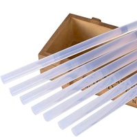 10 bâtons de colle chaude transparents, taille standard, colle extra puissante pour bricolage, artisanat, réparations générales, décorations pour la maison
