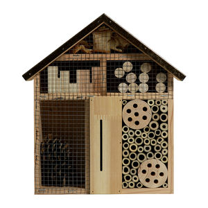 <span class=keywords><strong>Hotel</strong></span> para Insectos de Madera Natural con Certificación FSC y BSCI, Caja de Anidación para Jardín, Casa de Madera para Insectos y Abejas - Product Image 1