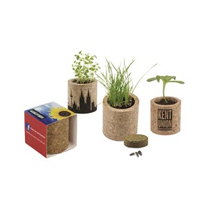 Macetas de Corcho Biodegradables Kent Union con Semillas para Jardinería Interior y Exterior - Product Image 1