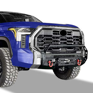 Resilient New Designed Scratch Guard Damage Resist Car Front Bumpers Steel Front Bull <strong>Bar</strong> with Led Lights for hyundai - Product Image 3