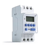 Minuteur électronique AHC15A pour boîtier électrique, type rail DIN, 16A 40A AC110V AC220V