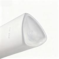 Vente en gros Bouteilles vides d'huile nettoyante pour le visage en plastique PET Triangle transparent mat de 150ml
