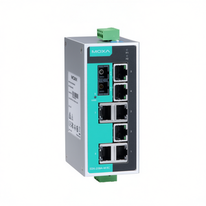 Moxa EDS-208A-M-SC สวิตช์แบบไม่มีการจัดการติดตั้งบนราง DIN อุปกรณ์เครือข่ายอุตสาหกรรมอีเธอร์เน็ต 8 พอร์ต - Product Image 2