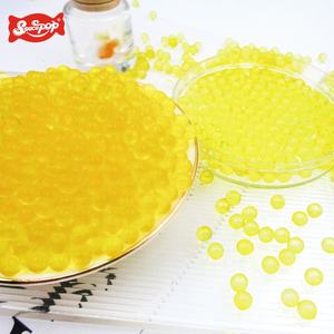 Nueva llegada Popping Boba Pearls Color amarillo para la bebida del té de la leche empaquetada en la botella - Product Image 5