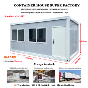 Sang trọng 40ft mở rộng container nhà 40ft có thể gập lại prefab thép nhà với phòng tắm nhà bếp cho tạm thời nhà ở chỗ ở - Product Image 2