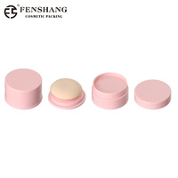 Conteneur en plastique vide pour poudre capillaire avec applicateur et miroir – Personnalisable avec votre logo