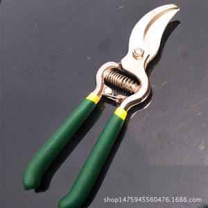 Tijeras de podar Pro-Forged de 8 pulgadas con muelle de acero al carbono, mango verde, herramienta de jardín para cortar ramas de árboles - Product Image 5