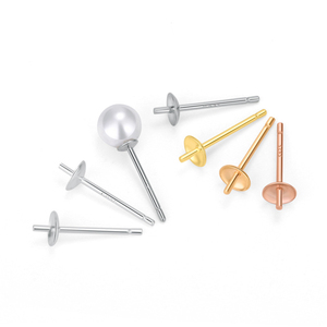 Boucles <span class=keywords><strong>d</strong></span>'oreilles en argent sterling 925 plaqué or 18 carats avec bouchon papillon <span class=keywords><strong>de</strong></span> 5mm - Product Image 6