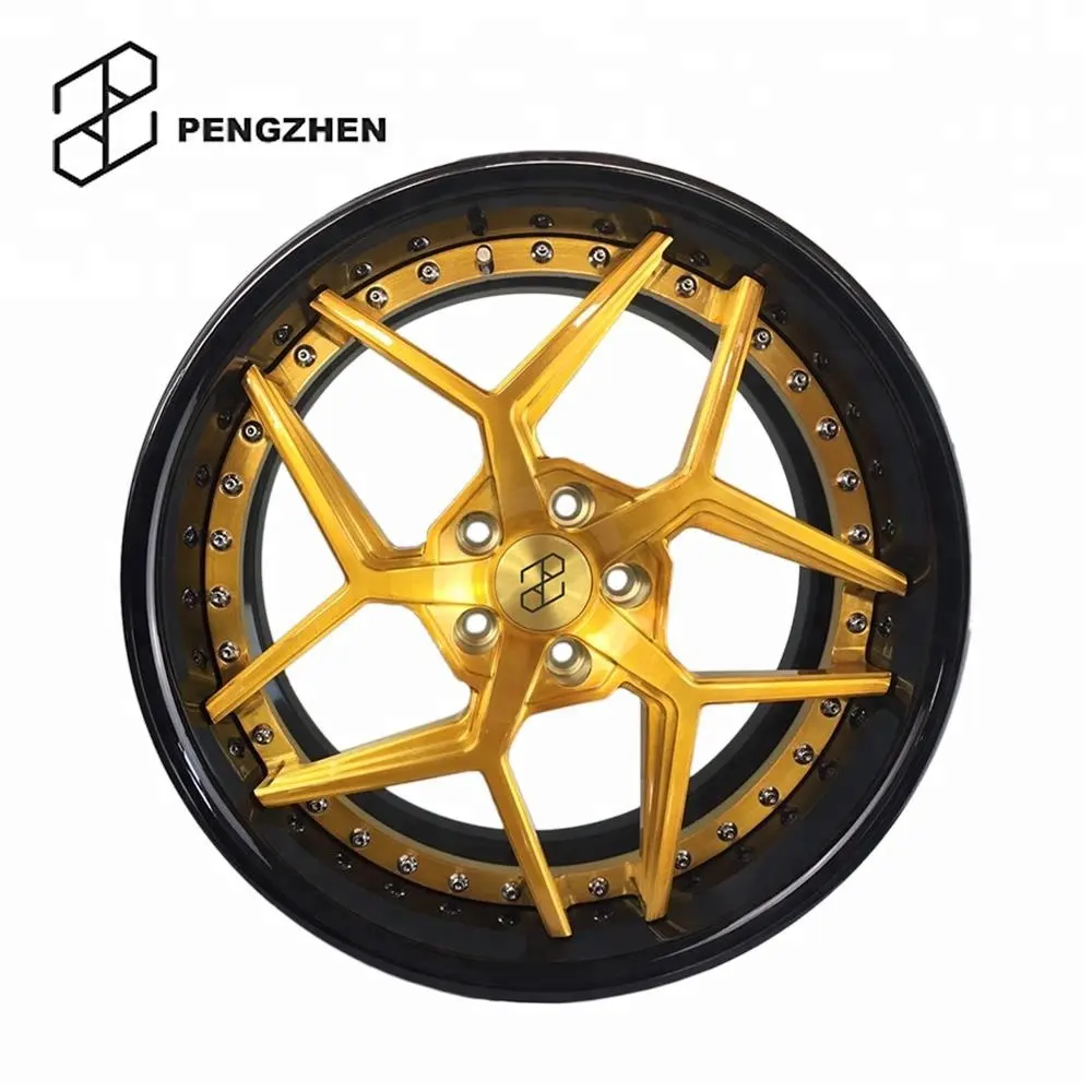 pengzhen custom high quality forged ally car wheels rims 5x112 19 20 21 inch for audi