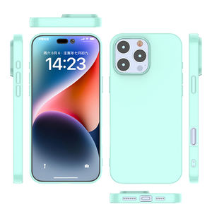 Prix <span class=keywords><strong>pas</strong></span> <span class=keywords><strong>cher</strong></span> Coloré doux brillant texture TPU housse de téléphone portable pour iPhone 16 Pro max couverture arrière - Product Image 3