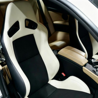 Siège de course réglable LK Premium style SR7 inclinable pour simulateur de conduite VR avec double rail coulissant universel