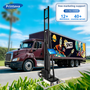 Imprimante murale 3D automatique Printava avec imprimante <span class=keywords><strong>de</strong></span> performance extérieure pour l'impression murale, imprimante murale verticale pour la publicité sur <span class=keywords><strong>bus</strong></span> - Product Image 1