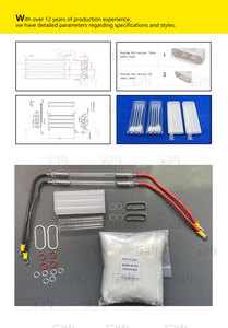 Tubo de Flujo de Cuarzo JGS1 de Triple Orificio de Alta Precisión SiO2 para Máquina de Depilación Láser <span class=keywords><strong>Candela</strong></span> Lumenis OEM - Product Image 6