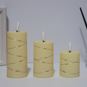 Velas LED sin Llama de 2 Pulgadas con Control Remoto y Cadena de Luces para Decoración del Hogar, Bodas, Halloween y Festivales - Product Image 2