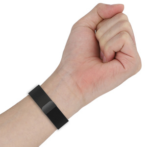 Nouvelle arrivée en acier inoxydable métal milanais boucle bande magnétique Smartwatch bracelet pour <span class=keywords><strong>Huawei</strong></span> Watch Fit 2 /<span class=keywords><strong>fit2</strong></span> Active - Product Image 5