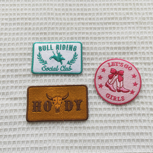 Индивидуальные нашивки с логотипом, аниме, лазерной резкой, тканой вышивкой, термоклеевые нашивки, вышитые нашивки-значки для одежды и головных уборов - Product Image 5