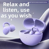 Untuk Headset Earbuds Nirkabel Binaural 5.4 Gaya Klip Telinga Baru untuk Olahraga, Tahan Air, Waktu Putar Lama