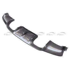 V Стиль углеродного волокна задний бампер для губ Диффузор для BMW 3 серии E92 E93 M3 Bodykit - Product Image 5