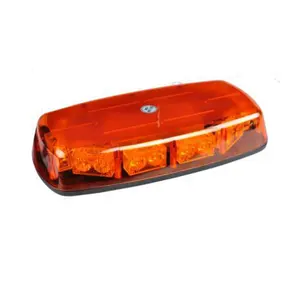 Luz LED de emergencia para coche, barra de luz de emergencia de 60w, ámbar, Mini, estroboscópica