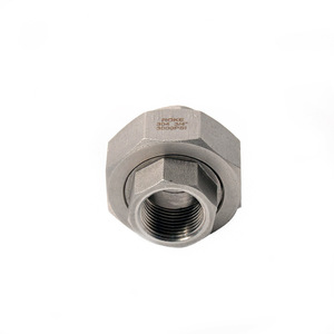 ข้อต่อท่อไฮดรอลิกแบบเกลียวในสแตนเลส ROKE B16.11 NPTBSPT 3000LB 6000LB - Product Image 5