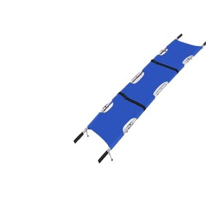 Estrechores de espaldas plegables de aleación de aluminio de doble capa para rescate de incendios, portátiles, plegables, color azul YH JZZDDJ - Product Image 1