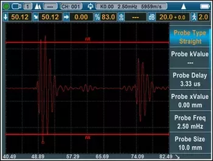 Détecteur de défauts ultrasonique pour métaux - Product Image 2