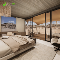 Tente de luxe pour hôtel Lodge Premium Tropical Weather, tente de glamping de luxe avec salle de bain en vente