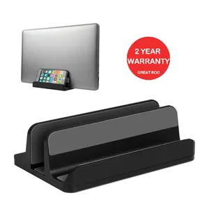 Best Verkopende Verticale Laptopstandaard, Desktop Stand Verstelbare Laptophouder Aluminium Laptopstandaard