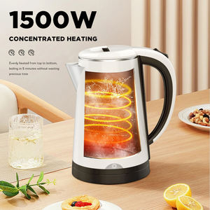 Dreepor 2.2L in acciaio inox <span class=keywords><strong>bollitore</strong></span> elettrico 1500W <span class=keywords><strong>riscaldamento</strong></span> rapido spegnimento automatico <span class=keywords><strong>bollitore</strong></span> <span class=keywords><strong>acqua</strong></span> portatile <span class=keywords><strong>per</strong></span> Hotel <span class=keywords><strong>e</strong></span> casa - Product Image 3