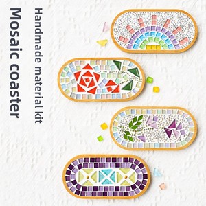 Kit de Manualidades para Posavasos de Mosaico de Dibujos Animados al por Mayor - Actividad Familiar Divertida para Niños y Adultos, Rompehielos para Fiestas y Suministros para Eventos - Product Image 3