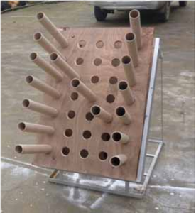 Tube en métal De Support D'étagère de Feux D'artifice <span class=keywords><strong>Sisplay</strong></span> 28 Acier 30 4 3 5 Coups De Fer En Alliage D'aluminium Mortier 1.5 1.2 Pouces Lettre Rack - Product Image 4