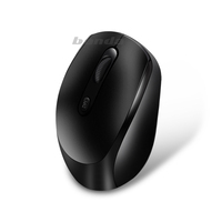 Mouse nirkabel ergonomis 2.4G, Mouse komputer sunyi dan senyap antarmuka USB untuk Laptop harga pabrik