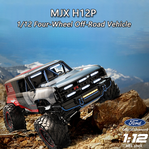 HYPER <span class=keywords><strong>GO</strong></span> MJX H12P 1/12 RC Crawler Haute Vitesse 4x4 Voiture d'escalade Télécommandée 2.4G <span class=keywords><strong>4</strong></span> Canaux Véhicule Tout-Terrain en Métal Jouet - Product Image 3